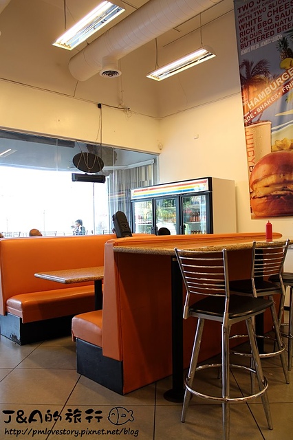【美國西岸♥洛杉磯】Juicy Burger–肉比麵包還大、牛肉可以選擇熟度唷!好萊塢Hollywood美式速食餐廳~