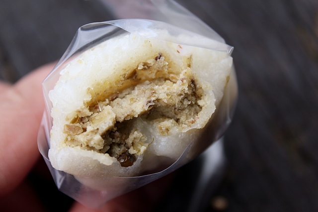 【宜蘭車站】游家麻糬米糕–手工Q軟麻糬搭配香甜地瓜和芋泥!