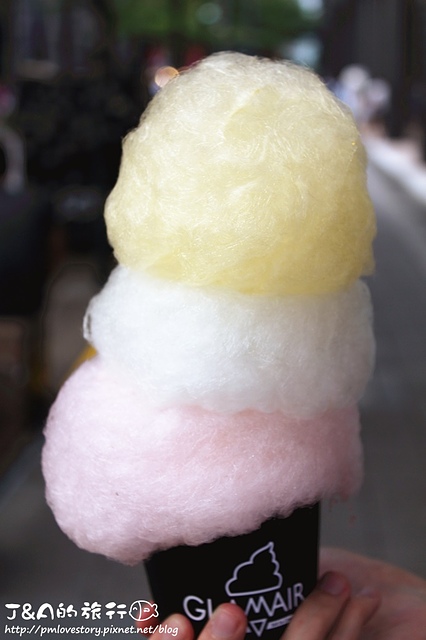【捷運市政府】GLAM AIR (新光三越A11館)–浪漫彩虹棉花糖和濃郁香蕉霜淇淋~