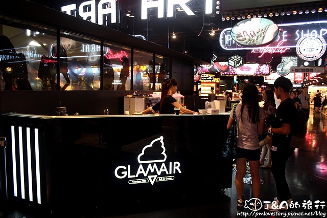 【捷運市政府】GLAM AIR (新光三越A11館)–浪漫彩虹棉花糖和濃郁香蕉霜淇淋~