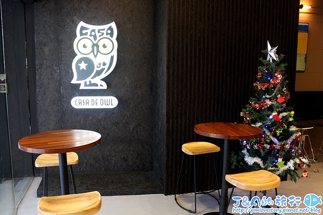 【捷運松江南京】噢！咖啡 CASA De OWL–高CP值海鮮義大利麵,天使紅蝦有3大隻~不限時咖啡廳推薦。 提供包場客製菜單/聚餐餐廳推薦