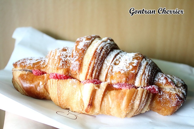 【捷運國父紀念館】Gontran Cherrier Bakery–法國巴黎可頌店 酸甜草莓可頌.還有台灣專屬的台灣茶可頌唷!東區可頌店