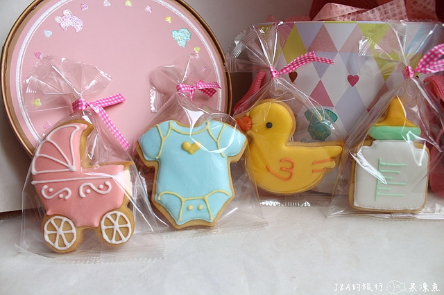 【台北♥宅配】金格食品 我的小甜心彌月禮盒–顏色造型都可愛的美式糖霜餅乾
